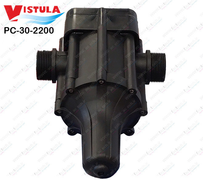اتومات پمپ ( ست کنترل ) ویستولا با قابلیت هواگیری اتوماتیک پمپ - PC-30-2200 صنعتی تا 6 طبقه 30 آمپر تک فاز با امکان جایگزین کردن با پرژر سوئیچ و بهرهبرداری از 4 تا 10 طبقه