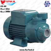 پمپ نیم اسب خانگی ویستولا VS60 محیطی کم صدا هد 45متر دبی 38 لیتر