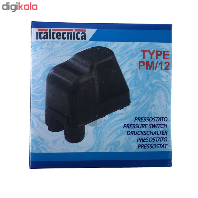 کلید اتوماتیک کلید اتوماتیک ( پرژر سوئیچ ) پمپ آب ایتال تکنیک مدل PM 12
